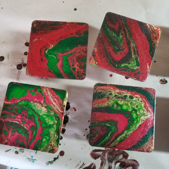 Coasters 4pc set - Picture 1 of 1